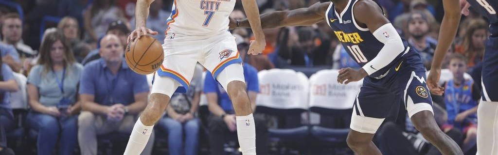 季前赛-亚历山大12+4+5霍姆格伦9分6板 雷霆胜掘金