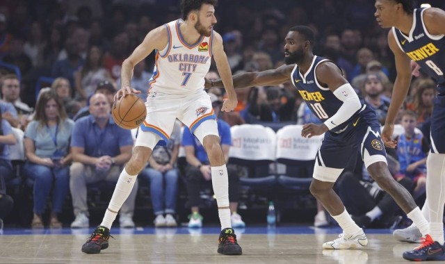 季前赛-亚历山大12+4+5霍姆格伦9分6板 雷霆胜掘金