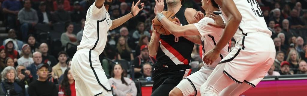 杨瀚森4分3板卡马拉35分 阿夫迪亚18+5开拓者35分大胜篮网