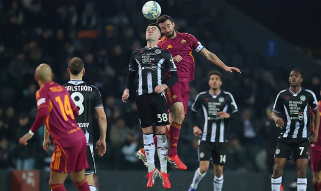 罗马客场0-1不敌乌迪内斯