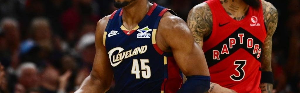 米切尔32分哈登22+10 巴雷特24分骑士胜猛龙总分1-0