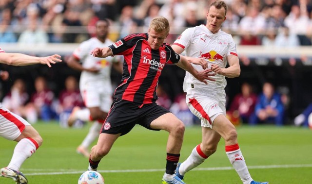 德甲最新积分战报：莱比锡3-1力克法兰克福，拜仁夺冠在即